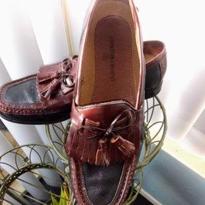 Men's tassel leather loafer